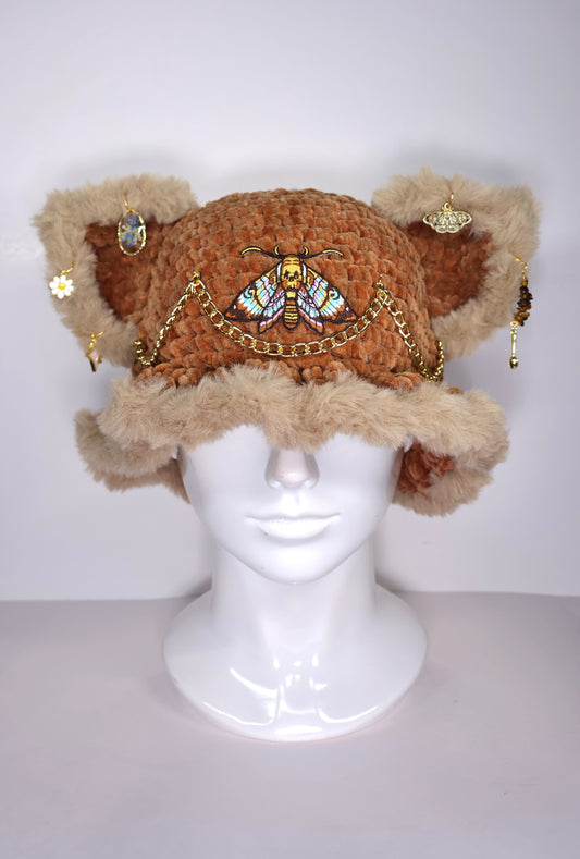 Moth bucket hat