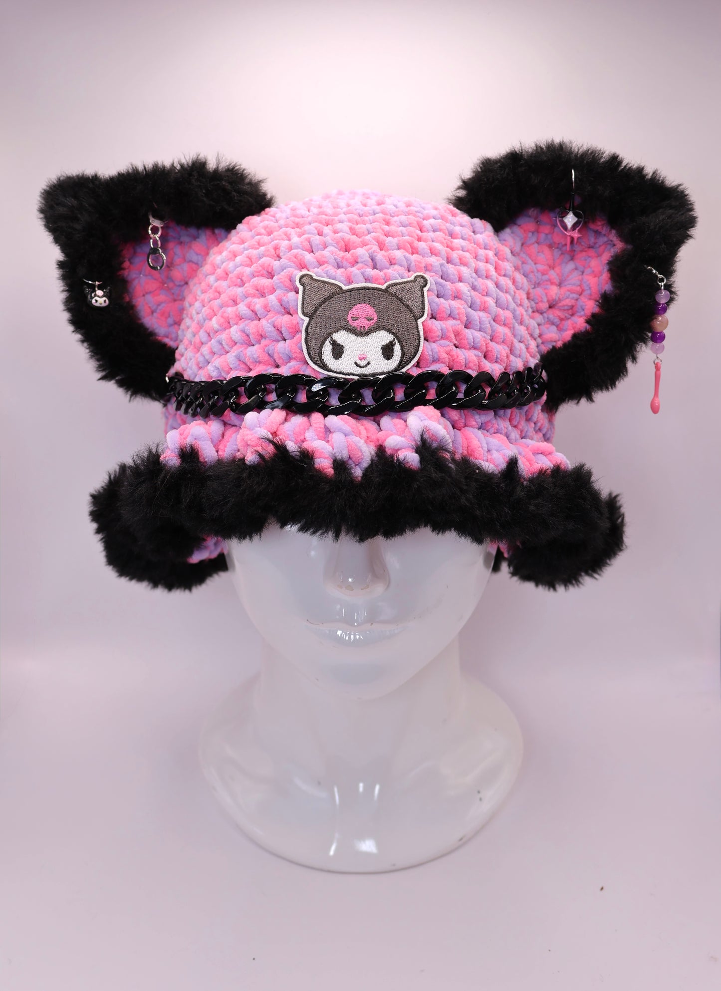 Kuromi bucket hat