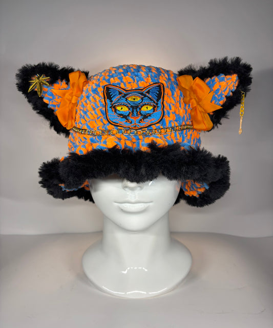 Cat bucket hat