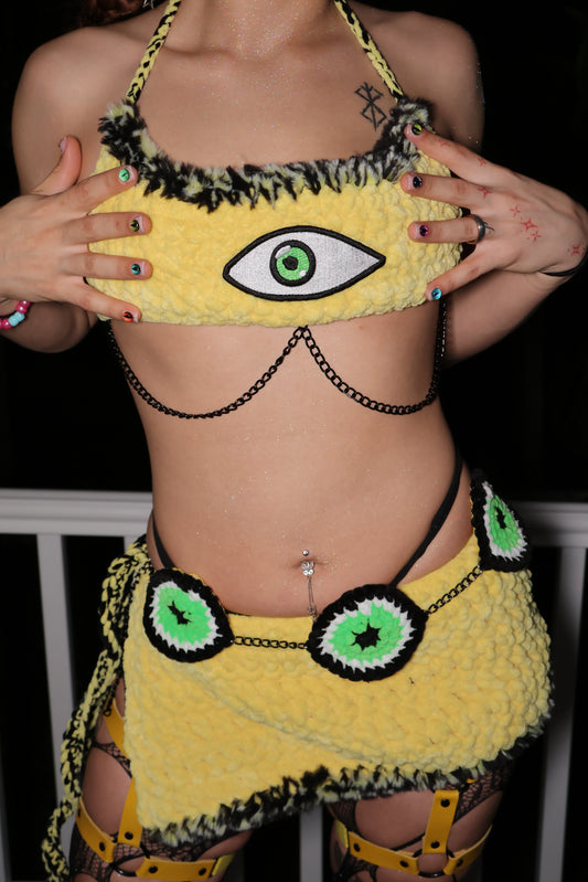 EDM SET (Hat, skirt, top)